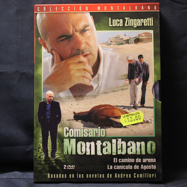 COMISARIO MONTALBANO - EL CAMINO DE ARENA / LA CANÍCULA DE AGOSTO - 2 DVD
