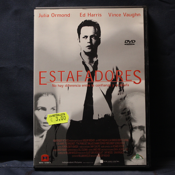 ESTAFADORES - NO HAY DIFERENCIA ENTRE LA CONFIANZA Y LA ESTAFA - DVD