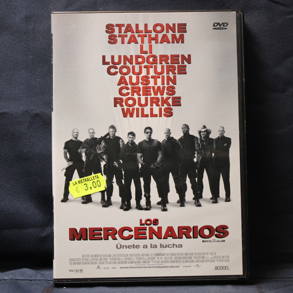 LOS MERCENARIOS - DVD