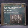 BRAHMS / BUDAPEST STRING QUARTET - DAVID OPPENHEIM – BRAHMS : QUARTET OP. 67 / CLARINET QUINTET OP. 115 - CD