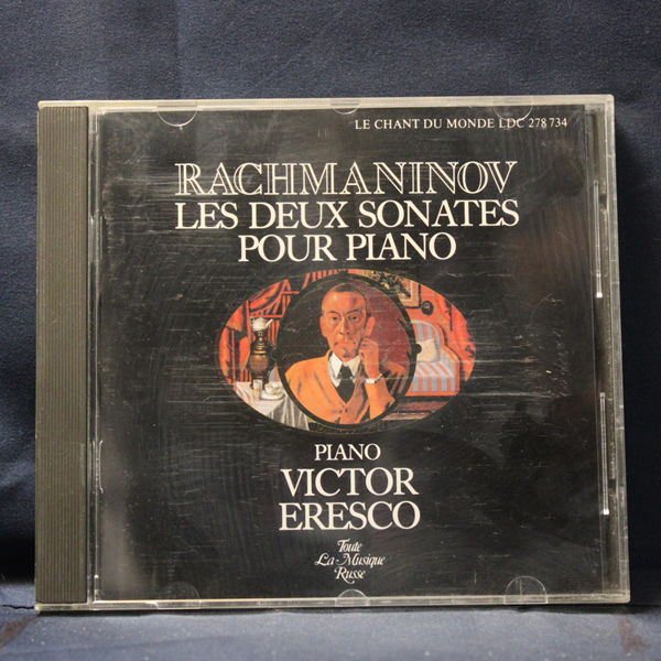 RACHMANINOV - VICTOR ERESCO – LES DEUX SONATES POUR PIANO - CD