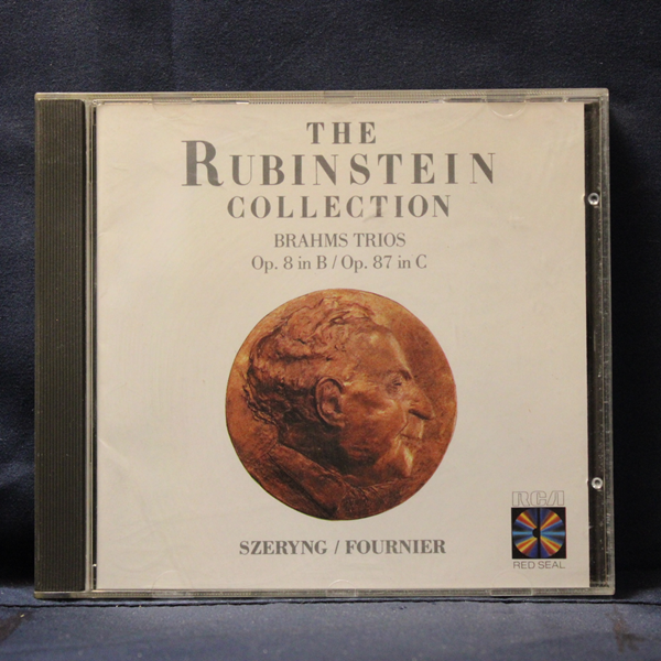 BRAHMS - RUBINSTEIN, SZERYNG, FOURNIER – TRIOS: OP. 8 IN B / OP. 87 IN C - CD