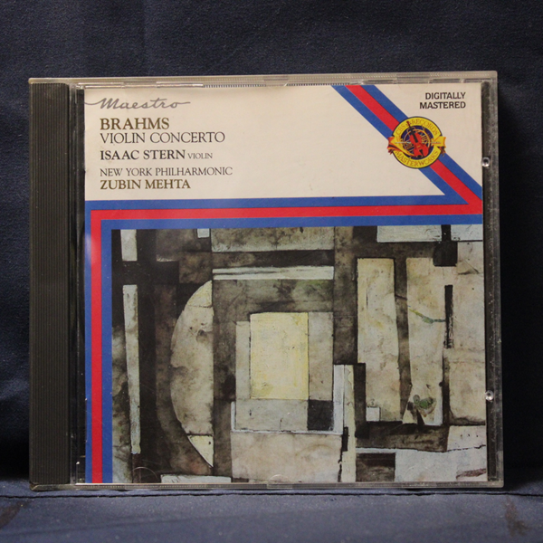 BRAHMS, ISAAC STERN, ZUBIN MEHTA – VIOLIN CONCERTO - CD