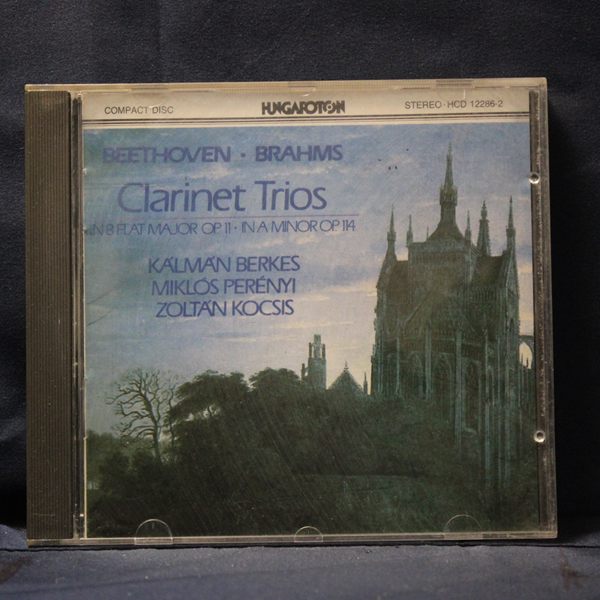 LUDWIG VAN BEETHOVEN, JOHANNES BRAHMS, KÁLMÁN BERKES, MIKLÓS PERÉNYI, ZOLTÁN KOCSIS – CLARINET TRIOS BY BEETHOVEN & BRAHMS - CD