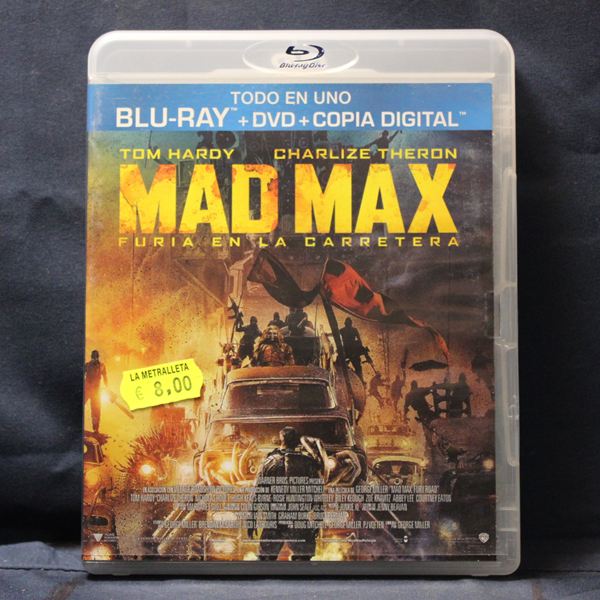 MAD MAX FURIA EN LA CARRETERA - BLU RAY + DVD + COPIA DIGITAL