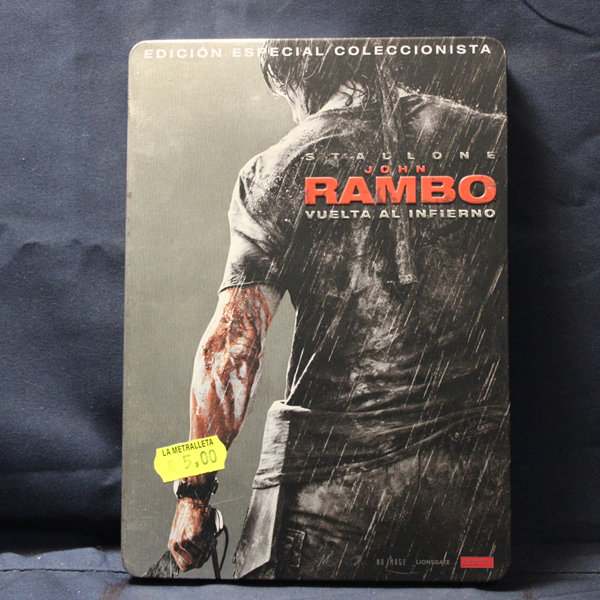 RAMBO - VUELTA AL INFIERNO 2 DVD ( CAJA METÁLICA )