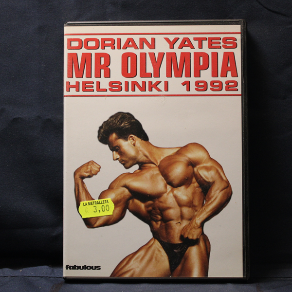 DORIAN YATES - MR OLYMPIA HELSINKI 1992 - DVD
