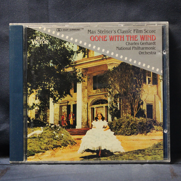 MAX STEINER / NATIONAL PHILHARMONIC ORCHESTRA / CHARLES GERHARDT – MAX STEINER'S CLASSIC FILM SCORE GONE WITH THE WIND - CD