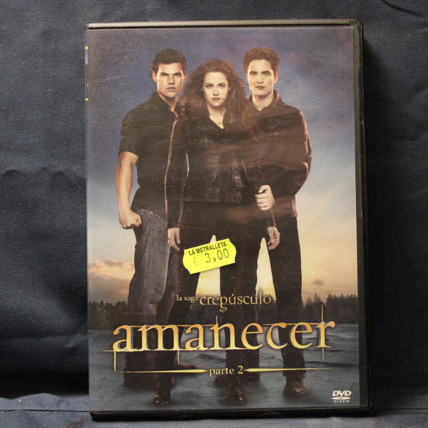 LA SAGA CREPÚSCULO - AMANECER - PARTE 2 - DVD