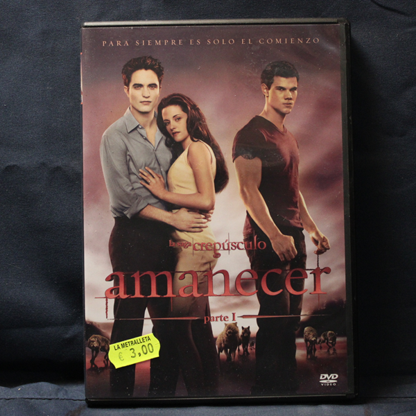 LA SAGA CREPÚSCULO - AMANECER - PARTE 1 - DVD