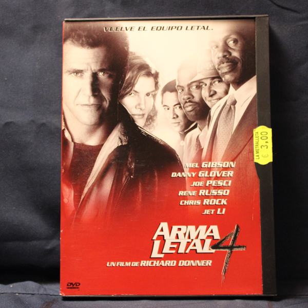 ARMA LETAL 4 - DVD
