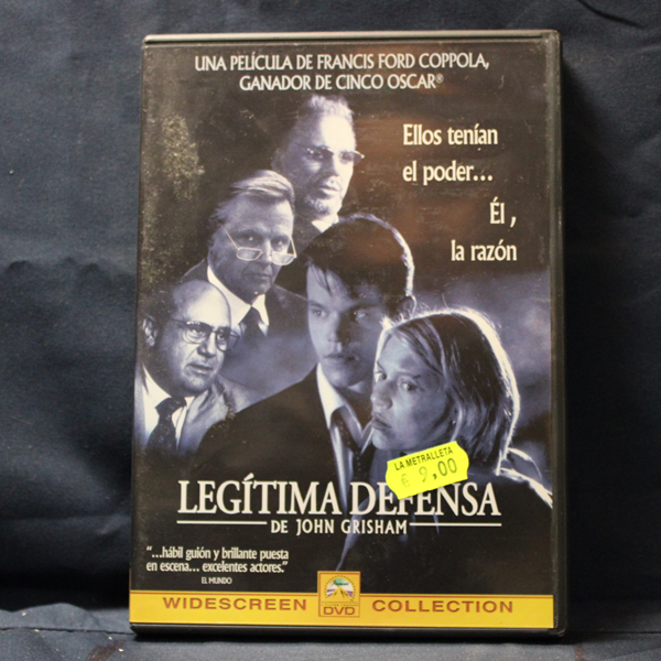 LEGÍTIMA DEFENSA - DVD