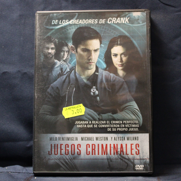 JUEGOS CRIMINALES - DVD