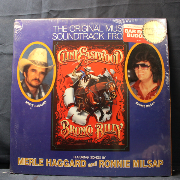 VARIOS – THE ORIGINAL MUSIC SOUNDTRACK FROM CLINT EASTWOOD'S - BRONCO BILLY - LP