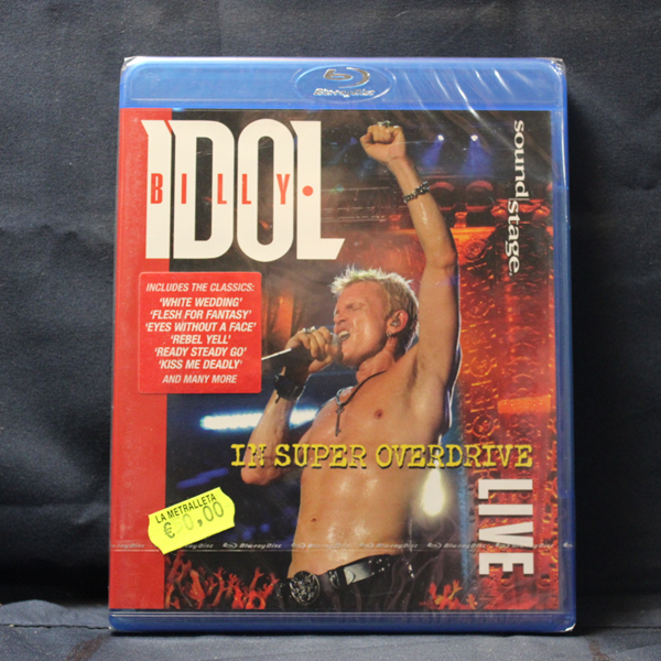 BILLY IDOL -IN SUPER OVERDRIVE LIVE - BLU-RAY