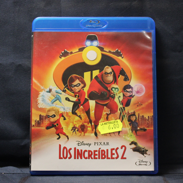 LOS INCREÍBLES 2 - BLU-RAY