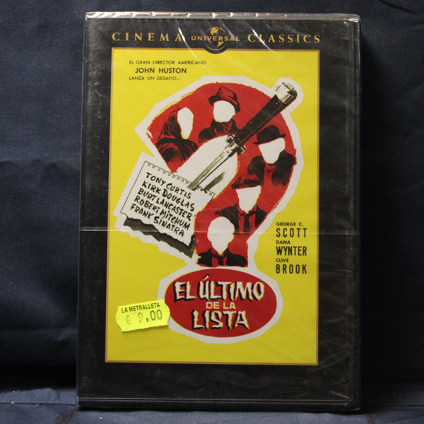 EL ÚLTIMO DE LA LISTA - DVD