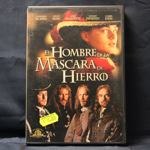 EL HOMBRE DE LA MÁSCARA DE HIERRO - DVD