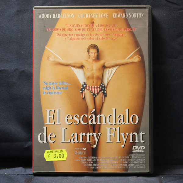 EL ESCÁNDALO DE LARRY FLYNT - DVD
