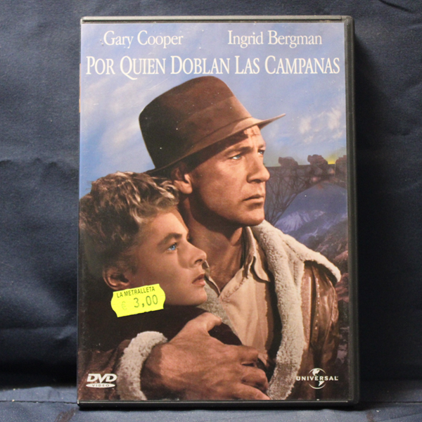 POR QUIEN DOBLAN LAS CAMPANAS - DVD