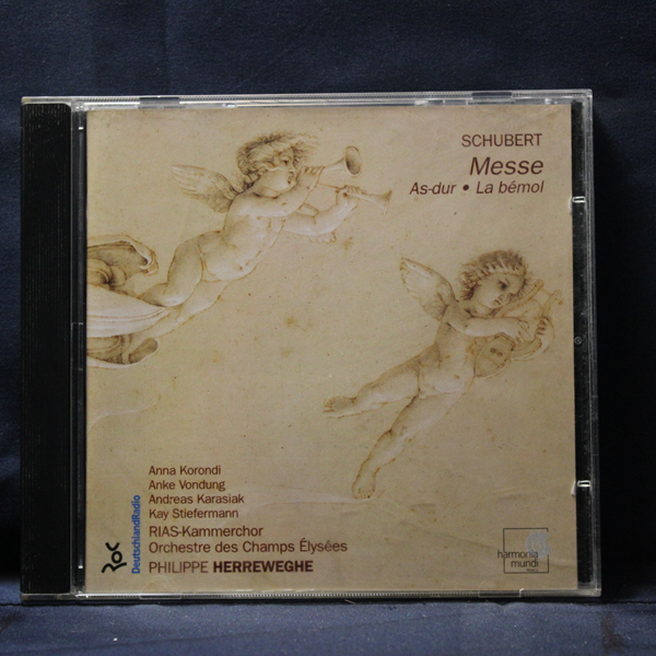 SCHUBERT, PHILIPPE HERREWEGHE – SCHUBERT • MESSE AS DUR - CD