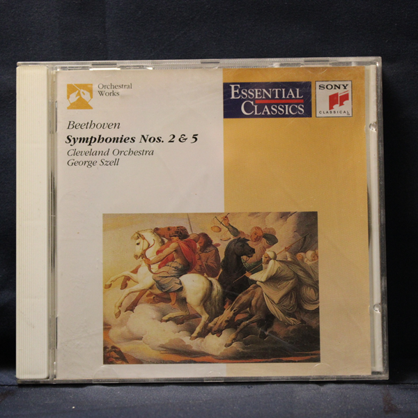 BEETHOVEN : CLEVELAND ORCHESTRA · GEORGE SZELL – SYMPHONIES NO. 2 & NO. 5 - CD