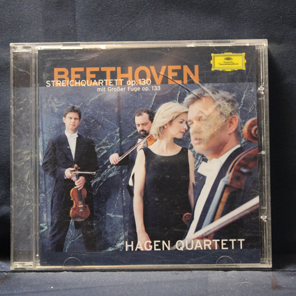 BEETHOVEN, HAGEN QUARTETT – STREICHQUARTETT OP. 130 MIT GROSSER FUGE OP. 133 - CD