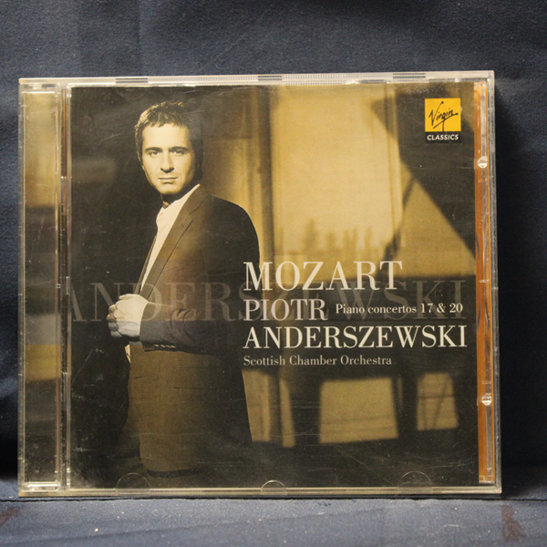 MOZART, PIOTR ANDERSZEWSKI, SCOTTISH CHAMBER ORCHESTRA – PIANO CONCERTOS 17 & 20 - CD