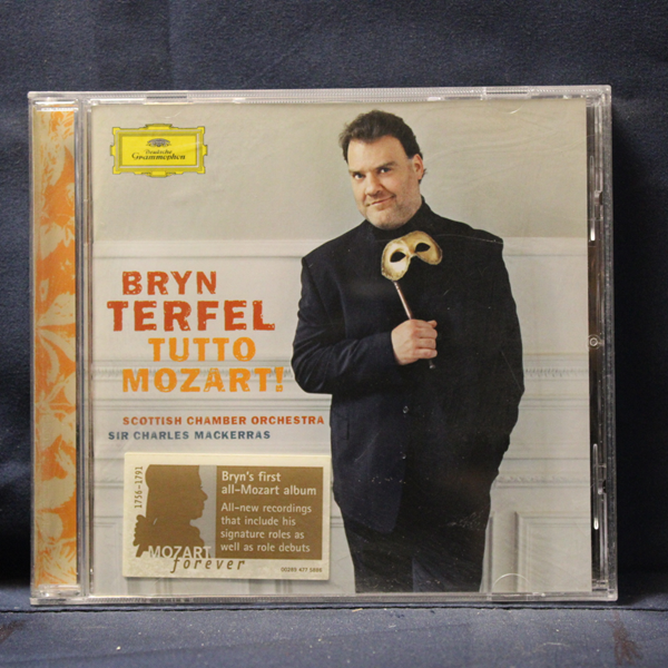 MOZART - BRYN TERFEL, SCOTTISH CHAMBER ORCHESTRA, SIR CHARLES MACKERRAS – TUTTO MOZART! - CD