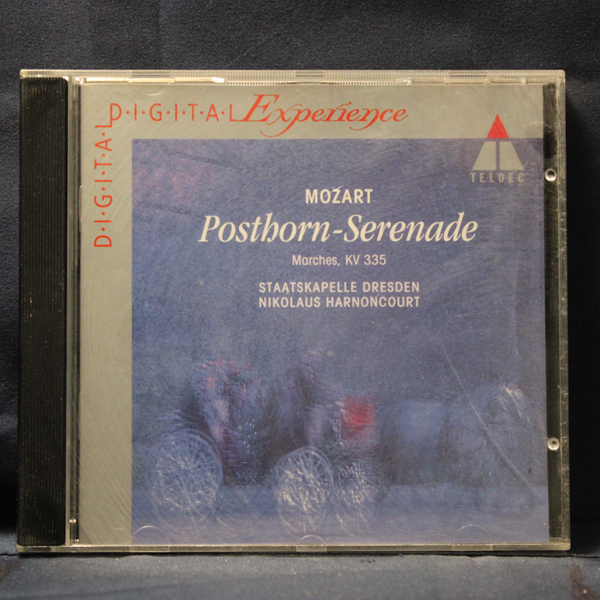 MOZART - STAATSKAPELLE DRESDEN ∙ NIKOLAUS HARNONCOURT – POSTHORN-SERENADE ∙ MARCHES, KV 335 - CD