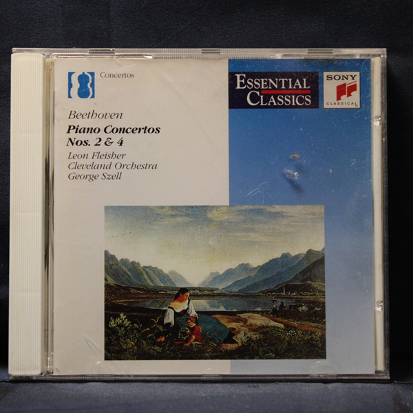 BEETHOVEN, LEON FLEISHER, CLEVELAND ORCHESTRA, GEORGE SZELL – PIANO CONCERTOS NOS. 2 & 4 - CD
