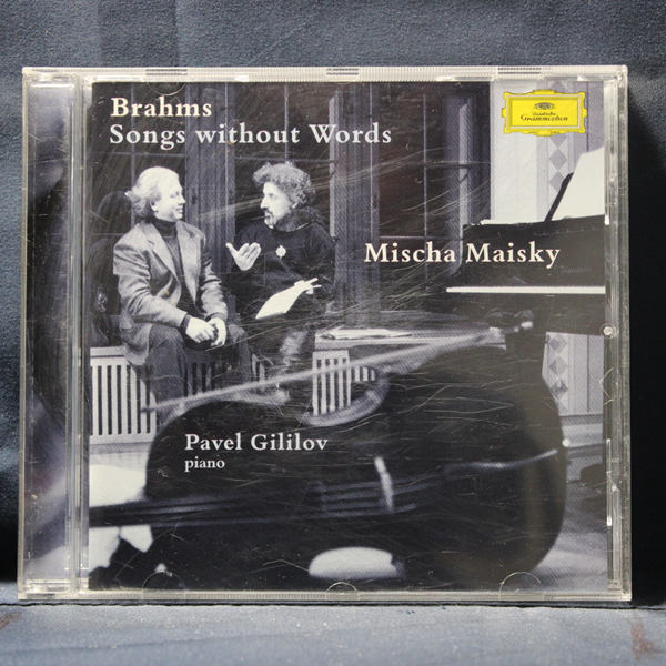 BRAHMS, MISCHA MAISKY, PAVEL GILILOV – SONGS WITHOUT WORDS - CD