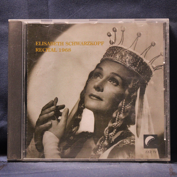 ELISABETH SCHWARZKOPF RECITAL - 1968 - CD