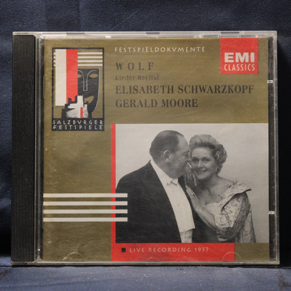 WOLF , ELISABETH SCHWARZKOPF , GERALD MOORE –SONG RECITAL - CD
