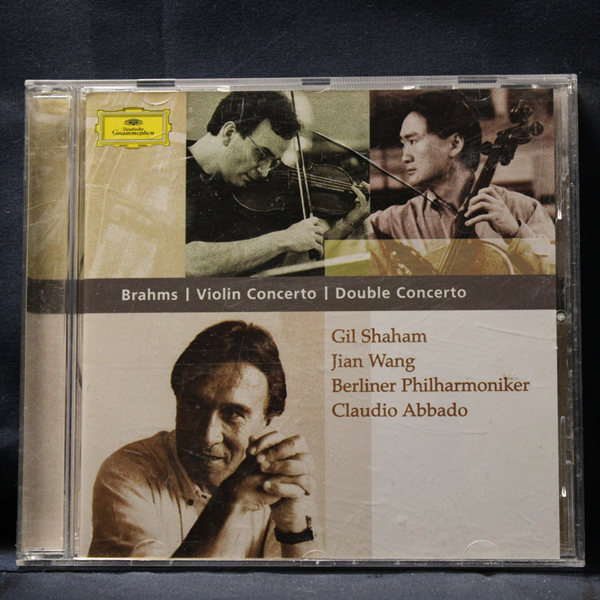 BRAHMS - GIL SHAHAM, JIAN WANG, BERLINER PHILHARMONIKER, CLAUDIO ABBADO – VIOLIN CONCERTO | DOUBLE CONCERTO - CD