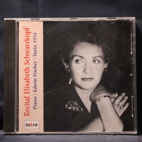 ELISABETH SCHWARZKOPF, EDWIN FISCHER ‎– IN MEMORIAM ELISABETH SCHWARZKOPF (1915-2006) - CD