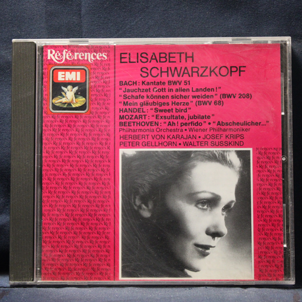 ELISABETH SCHWARZKOPF – BACH, HANDEL, MOZART, BEETHOVEN - CD