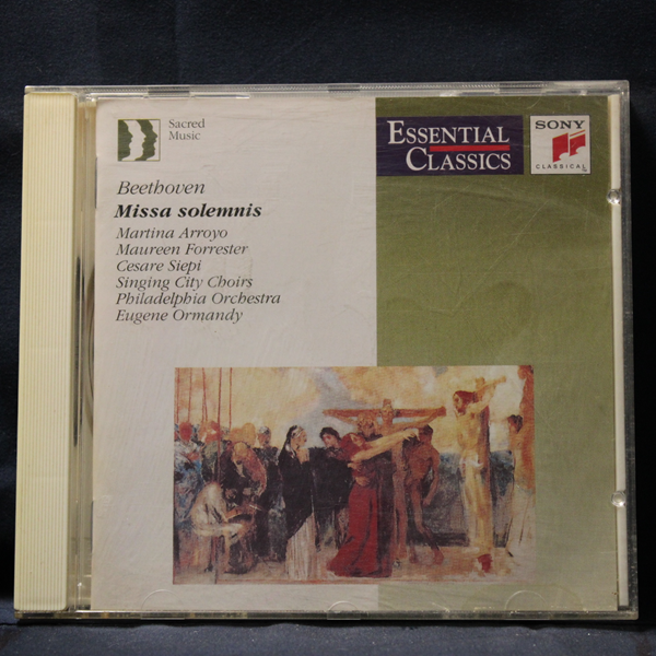 EUGENE ORMANDY ○ PHILADELPHIA ORCHESTRA ○ MARTINA ARROYO ○ MAUREEN FORRESTER ○ CESARE SIEPI ○ SINGING CITY CHOIRS – BEETHOVEN: MISSA SOLEMNIS - CD