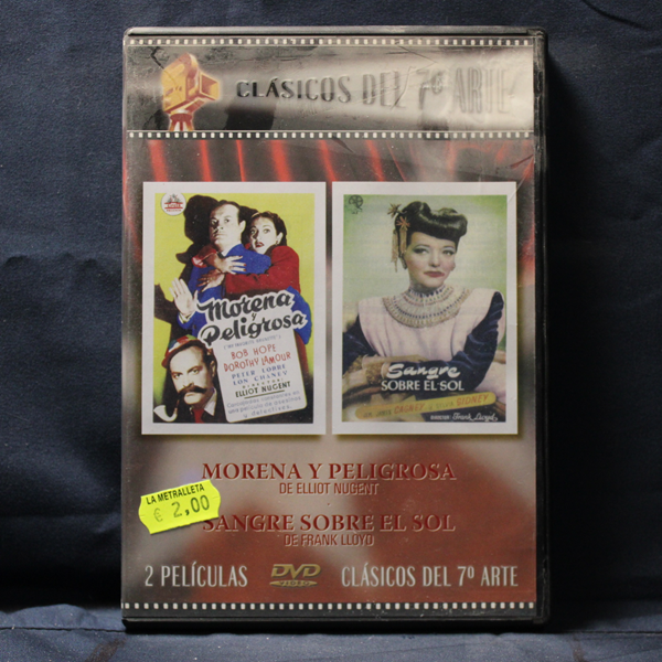 MORENA Y PELIGROSA / SANGRE SOBRE EL SOL - DVD