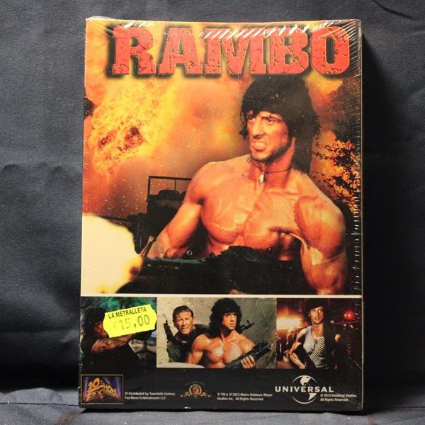LAS COLECCIONES COMPLETAS DE ROCKY Y RAMBO - 10 DVD