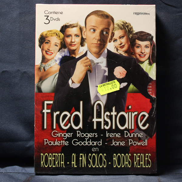 FRED ASTAIRE: ROBERTA / AL FIN SOLOS / BODAS REALES - 3 DVD