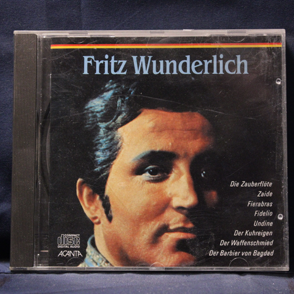 FRITZ WUNDERLICH – FRITZ WUNDERLICH - CD