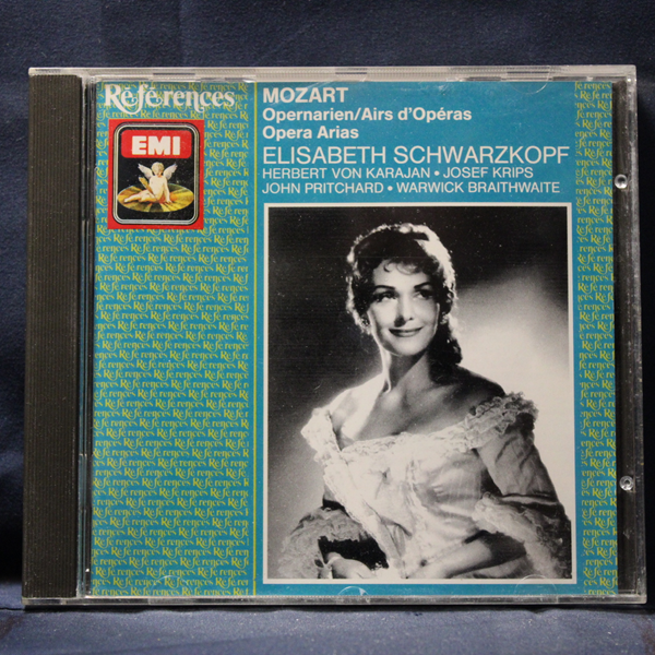 MOZART – ELISABETH SCHWARZKOPF / HERBERT VON KARAJAN • JOSEF KRIPS • JOHN PRITCHARD • WARWICK BRAITHWAITE – OPERNARIEN / AIRS D'OPÉRA / OPERA ARIAS - CD