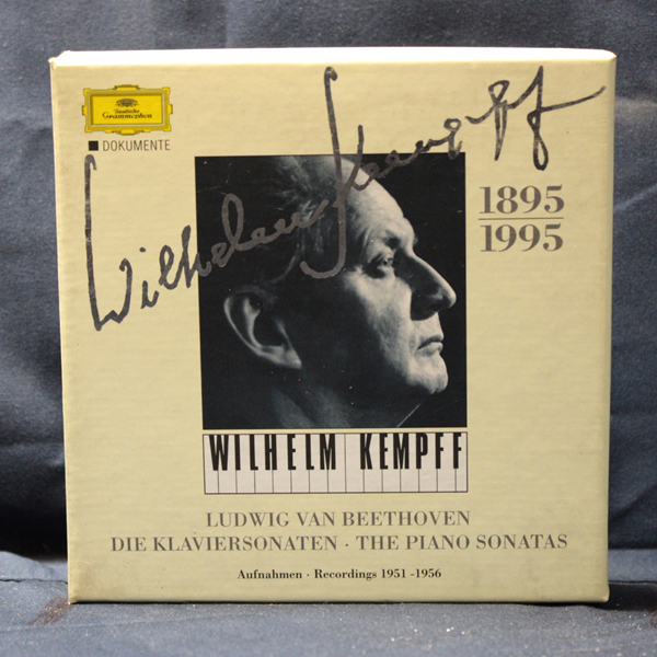 BEETHOVEN, WILHELM KEMPFF – DIE KLAVIERSONATEN - THE PIANO SONATAS - 8 CD