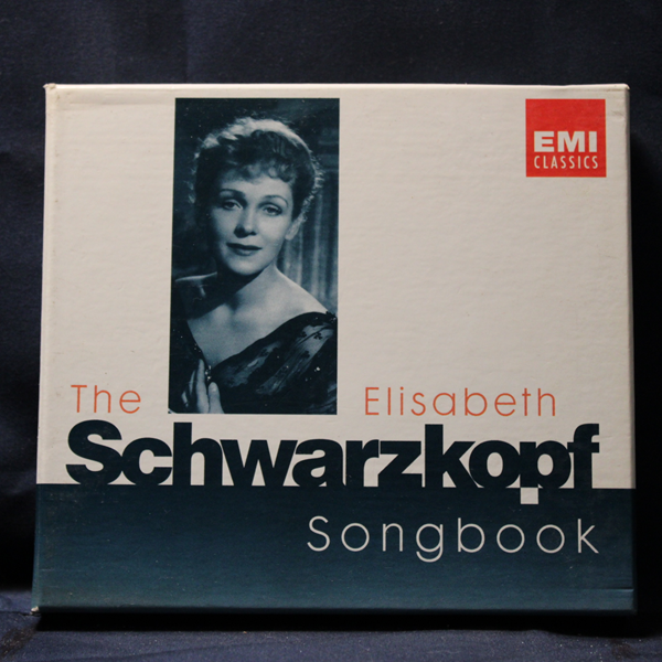 ELISABETH SCHWARZKOPF – THE ELISABETH SCHWARZKOPF SONGBOOK - 3 CD