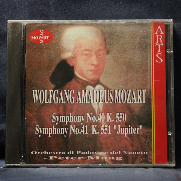 MOZART / SMPHONIES NOS. 40 K. 550 & K.551 ¨JUPITER ¨- ORCHESTRA DI PADOVA E DEL VENETO - PETER MAAG - CD