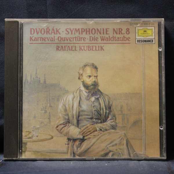 DVOŘÁK - RAFAEL KUBELIK, BERLINER PHILHARMONIKER, SYMPHONIE-ORCHESTER DES BAYERISCHEN RUNDFUNKS – SYMPHONIE NR.8 / KARNEVAL-OUVERTÜRE / DIE WALDTAUBE - CD