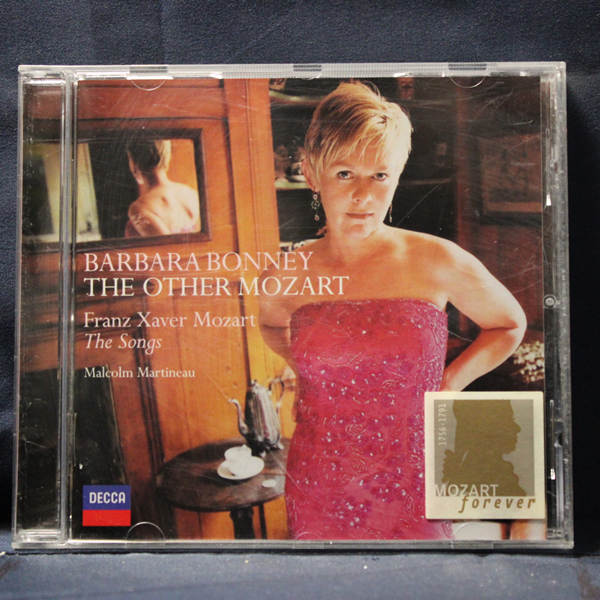 BARBARA BONNEY, FRANZ XAVER MOZART – THE OTHER MOZART - THE SONGS - CD