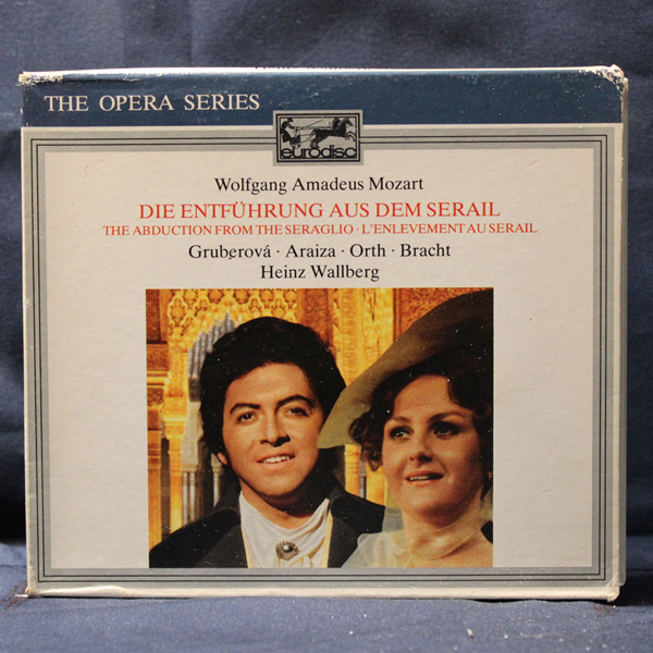 WOLFGANG AMADEUS MOZART – DIE ENTFÜHRUNG AUS DEM SERAIL - 2 CD