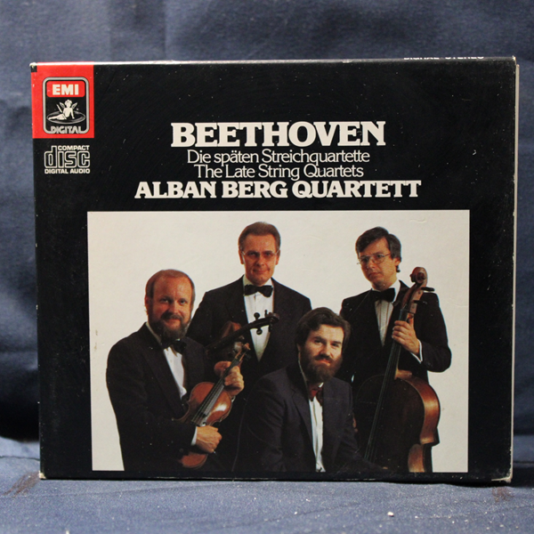 BEETHOVEN, ALBAN BERG QUARTETT – DIE SPÄTEN STREICHQUARTETTE = THE LATE STRING QUARTETS - 4 CD